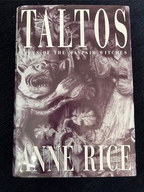 Taltos A Novel by Anne Rice